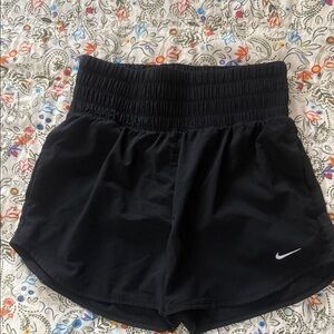 Nike Dri-Fit Women's Black High-Waisted Athletic Shorts